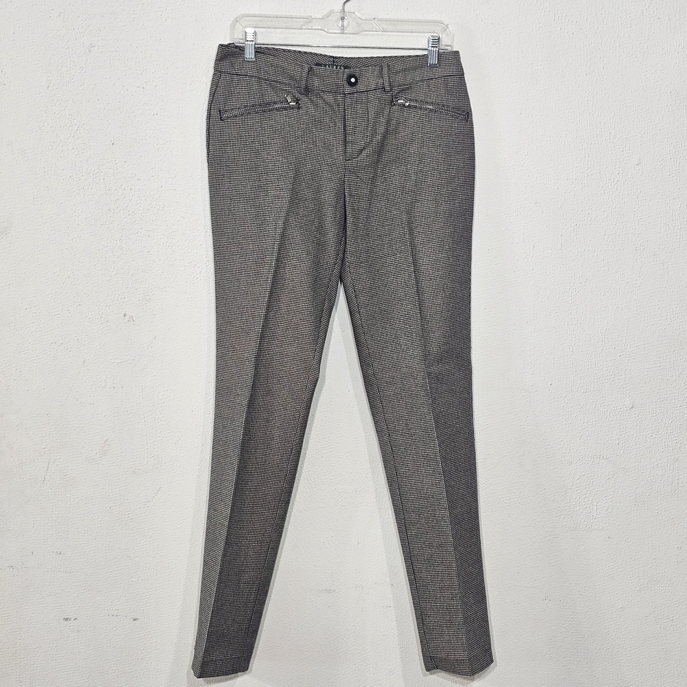 Ralph Lauren Black and White Houndstooth Womens Pants